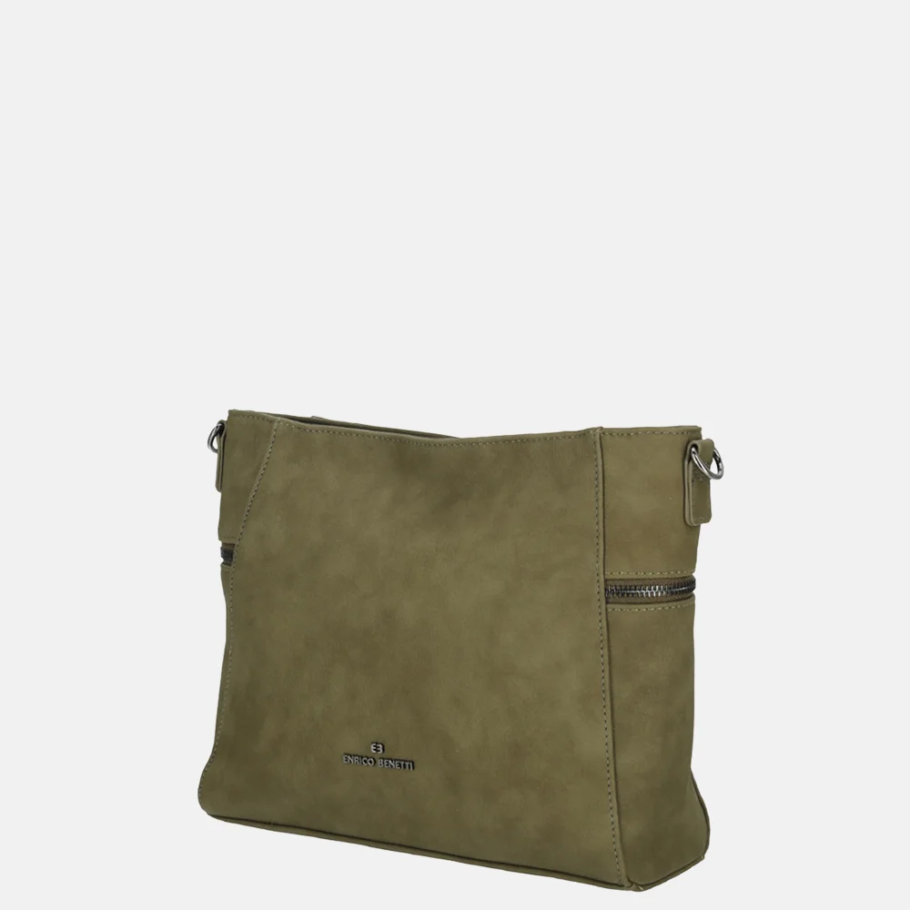Enrico Benetti Roxy crossbody tas olijfgroen bij Duifhuizen