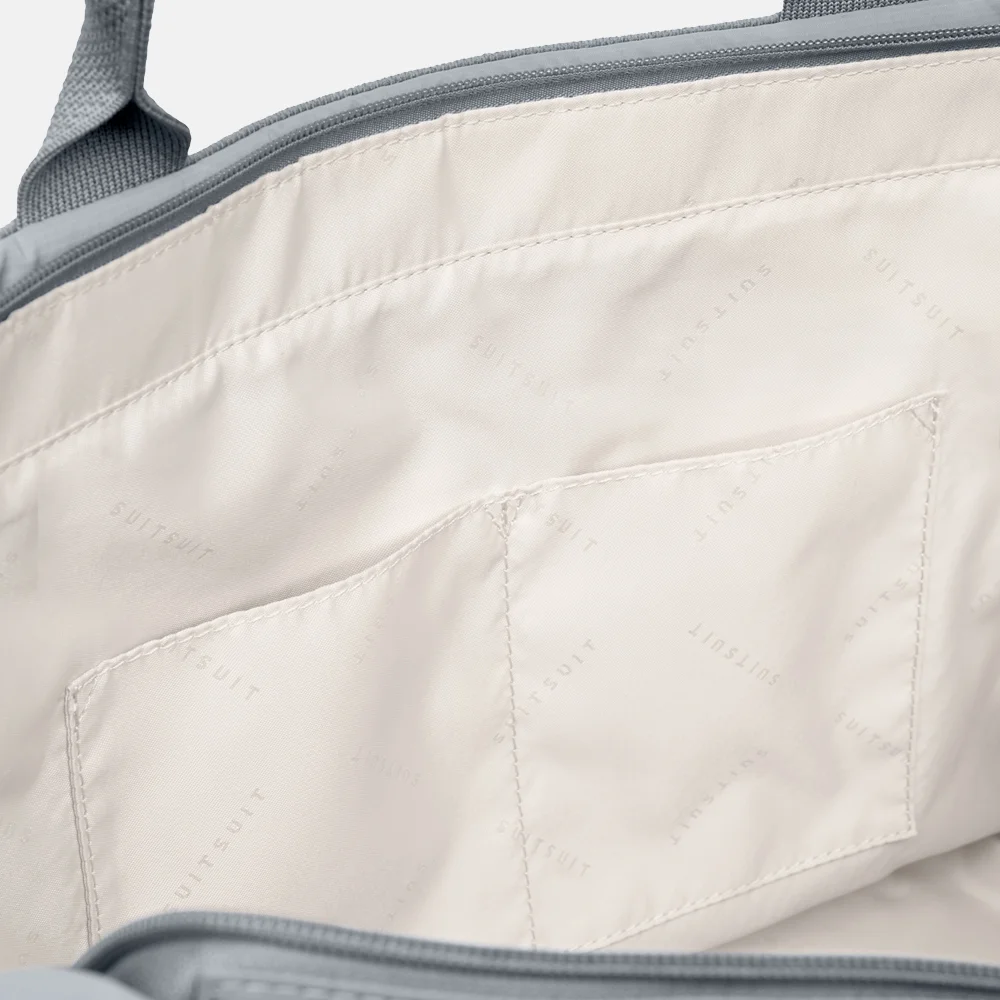 SUITSUIT Fusion Daily Puffer shopper frosted grey bij Duifhuizen