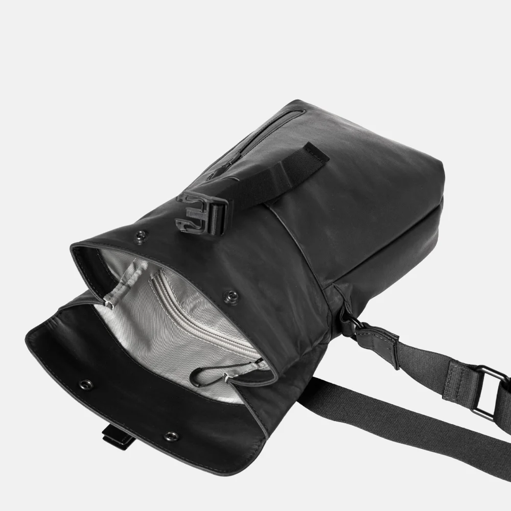 Aunts and Uncles Japan crossbody tas black bij Duifhuizen