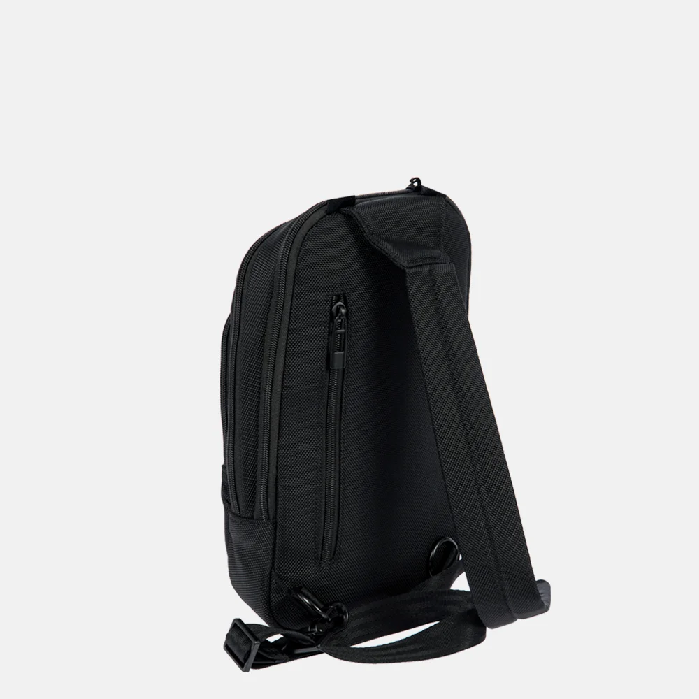 Porsche Design Nylon Evo Sling bag crossbody tas black bij Duifhuizen