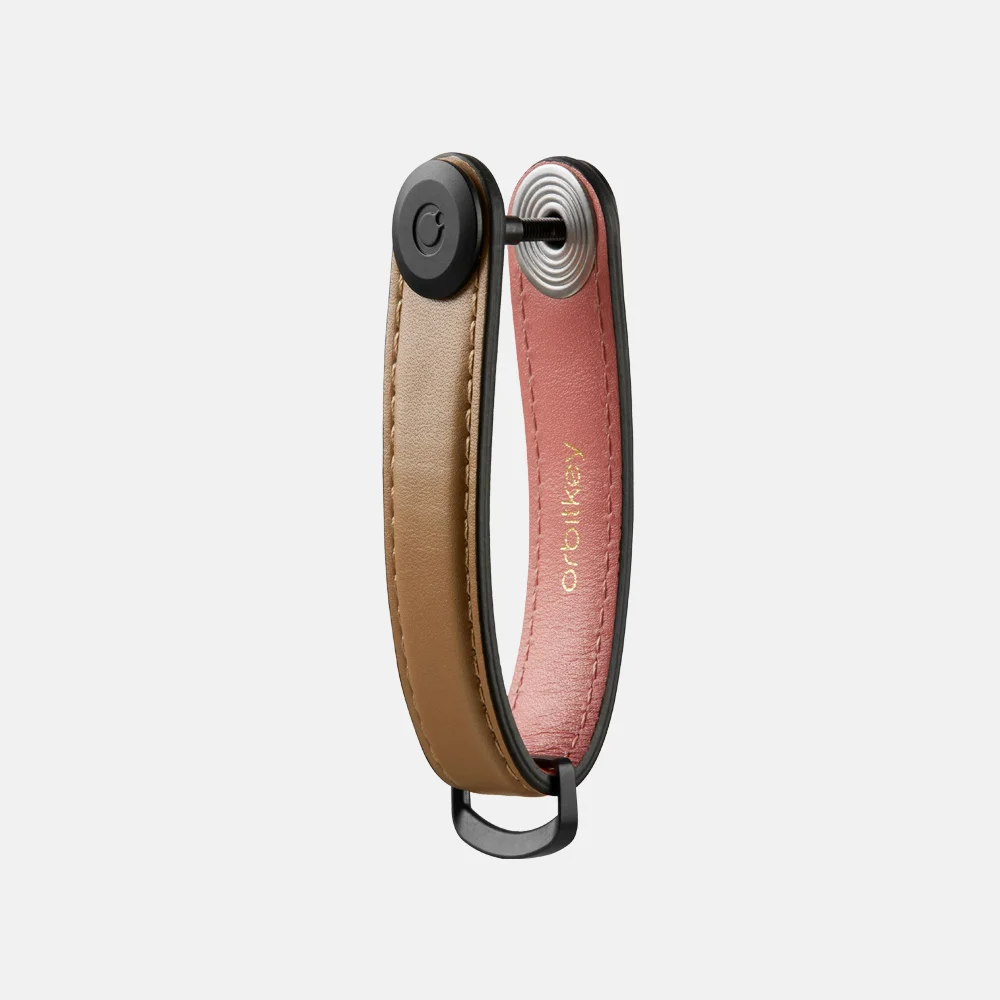 Orbitkey Key Organizer 2.0 cocoa rose bij Duifhuizen