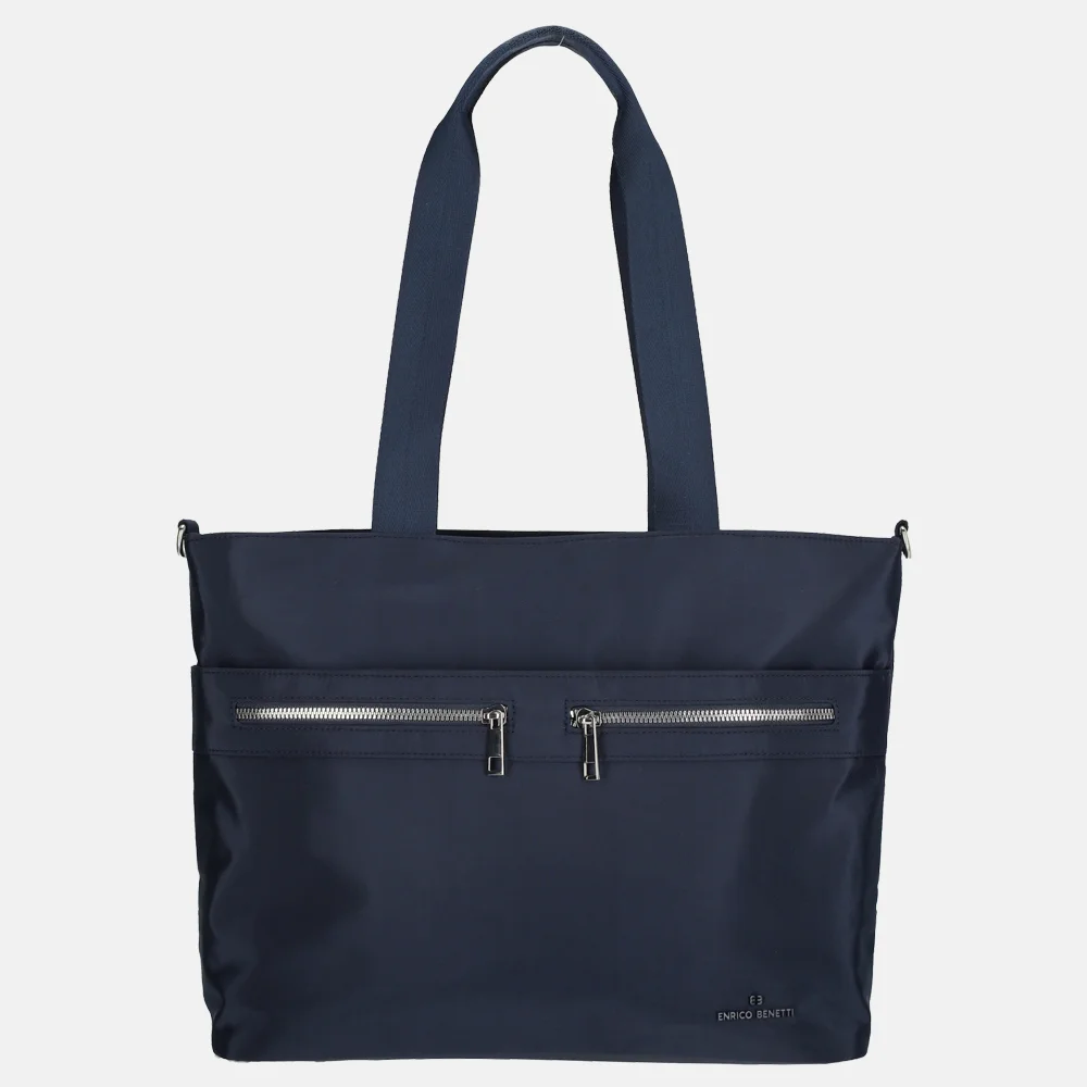 Enrico Benetti Janice shopper blue bij Duifhuizen