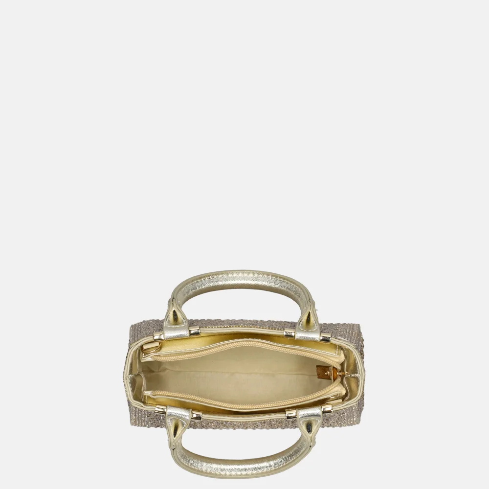 Firenze buideltas glitter light gold bij Duifhuizen