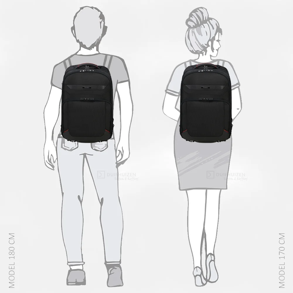 Samsonite Pro-Dlx 6 rugzak 17 inch black bij Duifhuizen