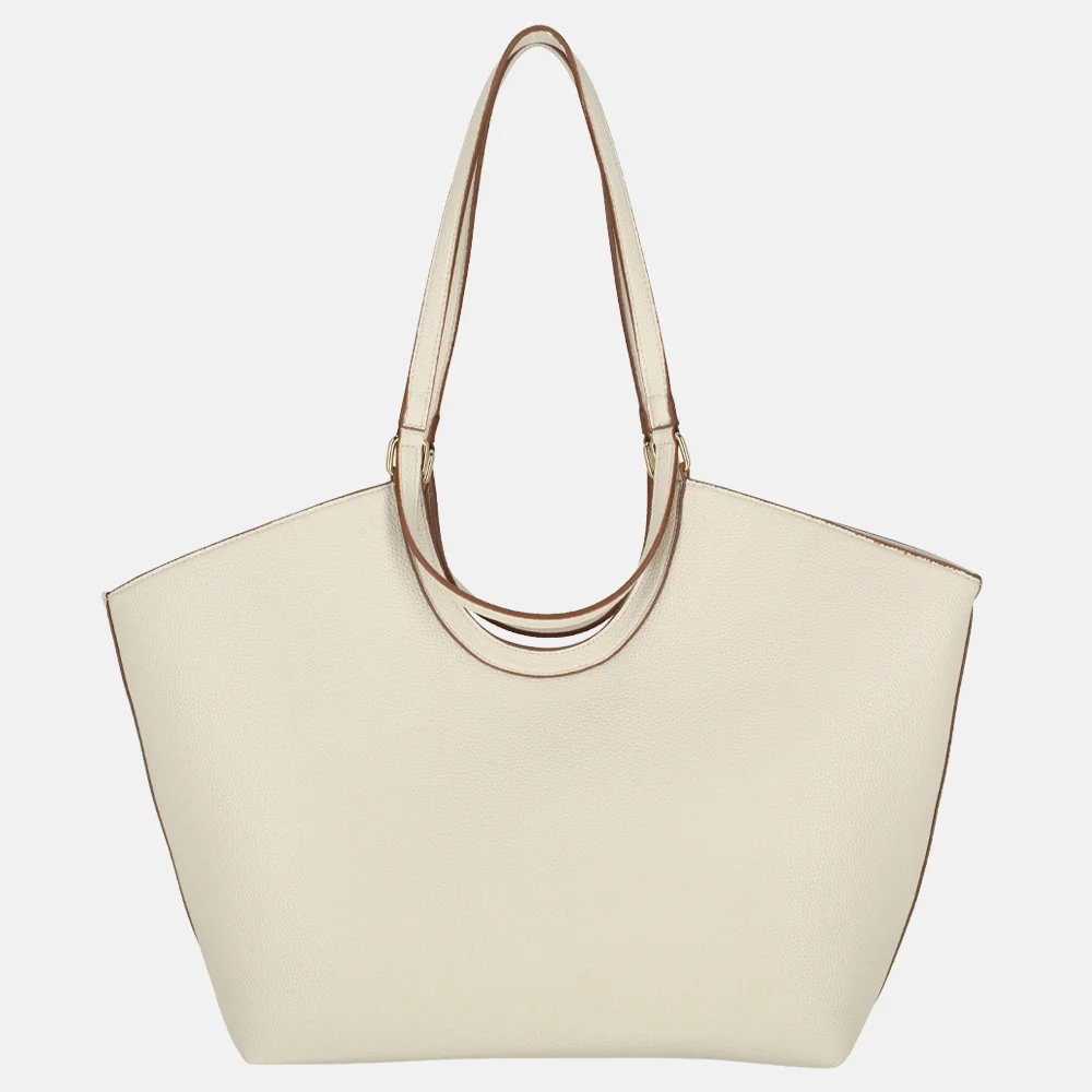 Laurent David Estee handtas/shopper white bij Duifhuizen
