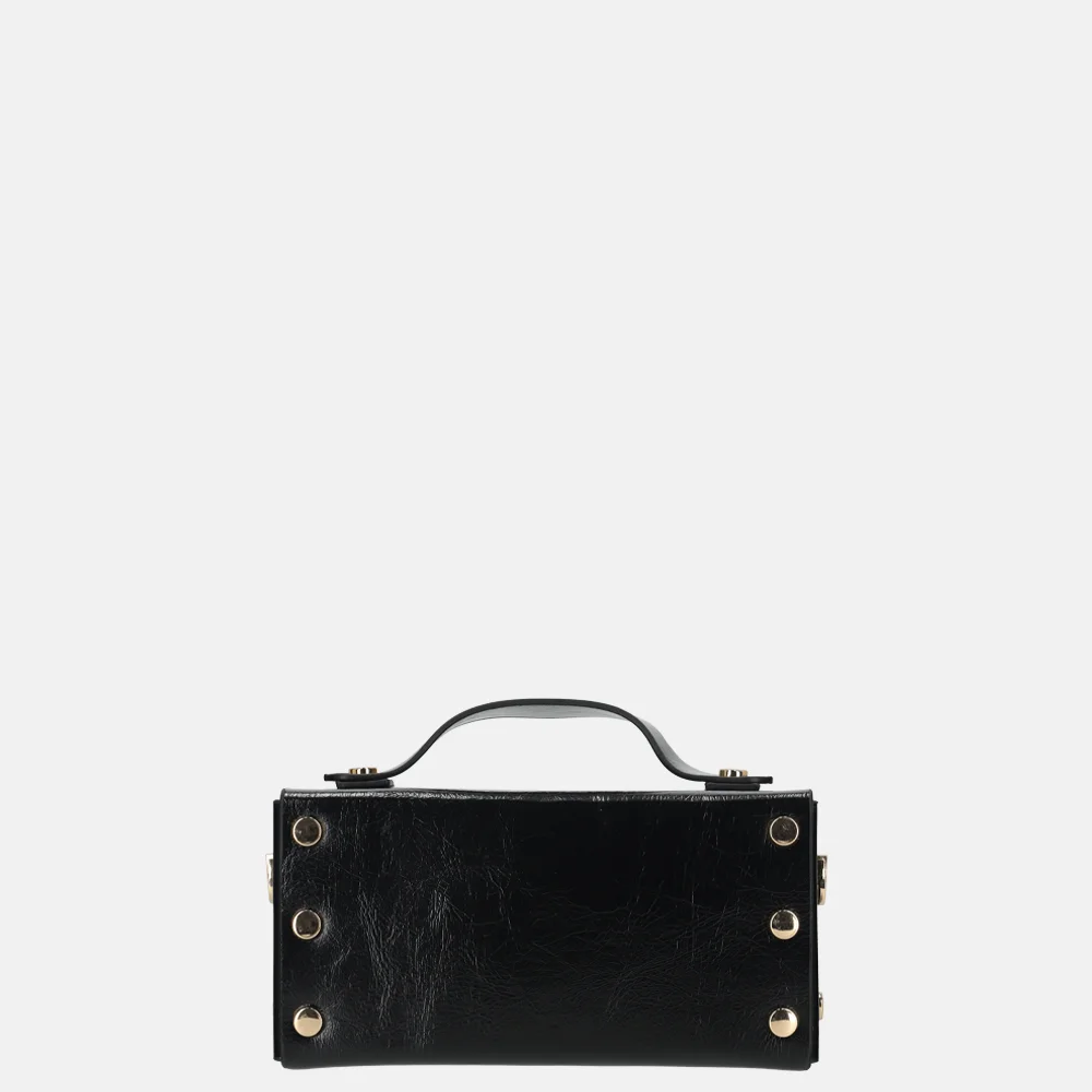 Firenze crossbody tas lak black bij Duifhuizen
