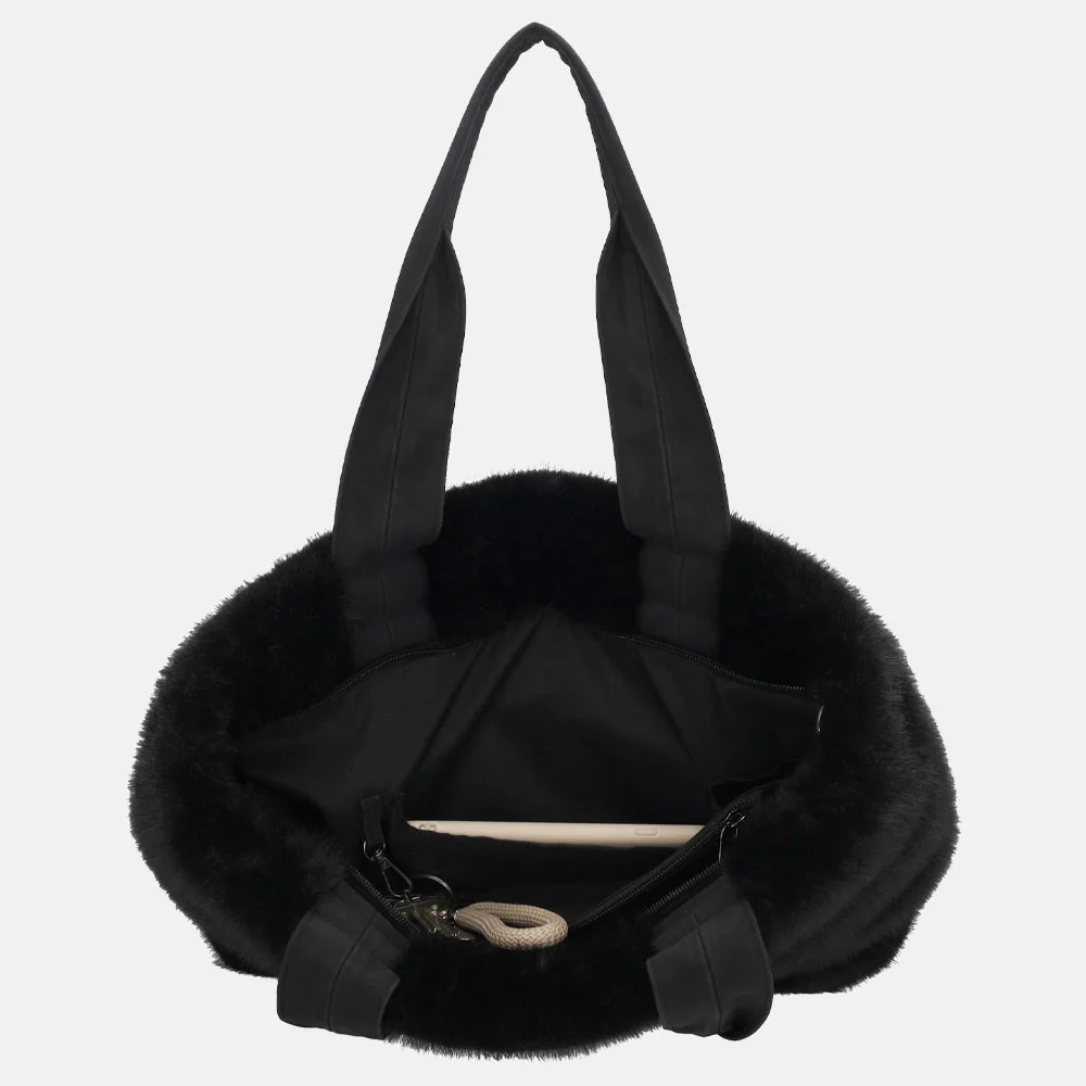 Zebra Trends Emma shopper M zwart bij Duifhuizen