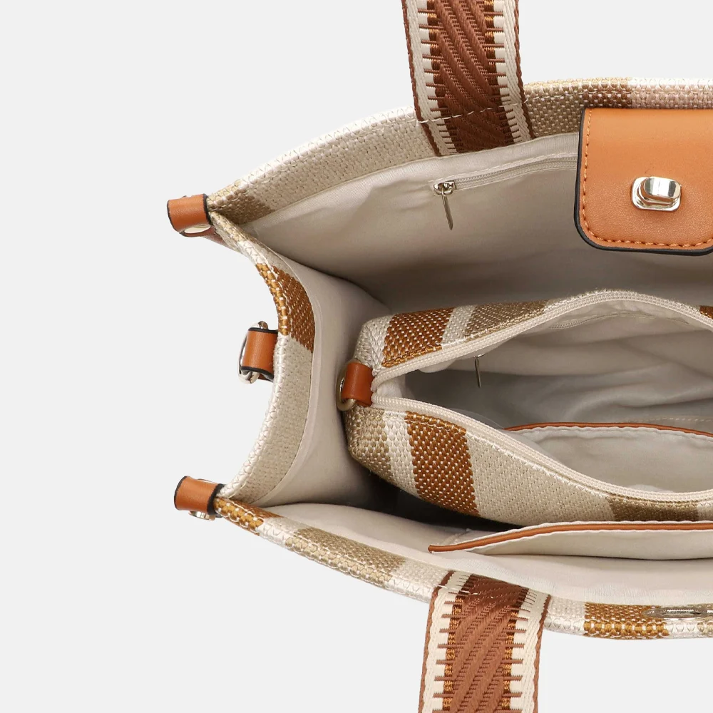 Emily & Noah Jasmin handtas L zand bij Duifhuizen