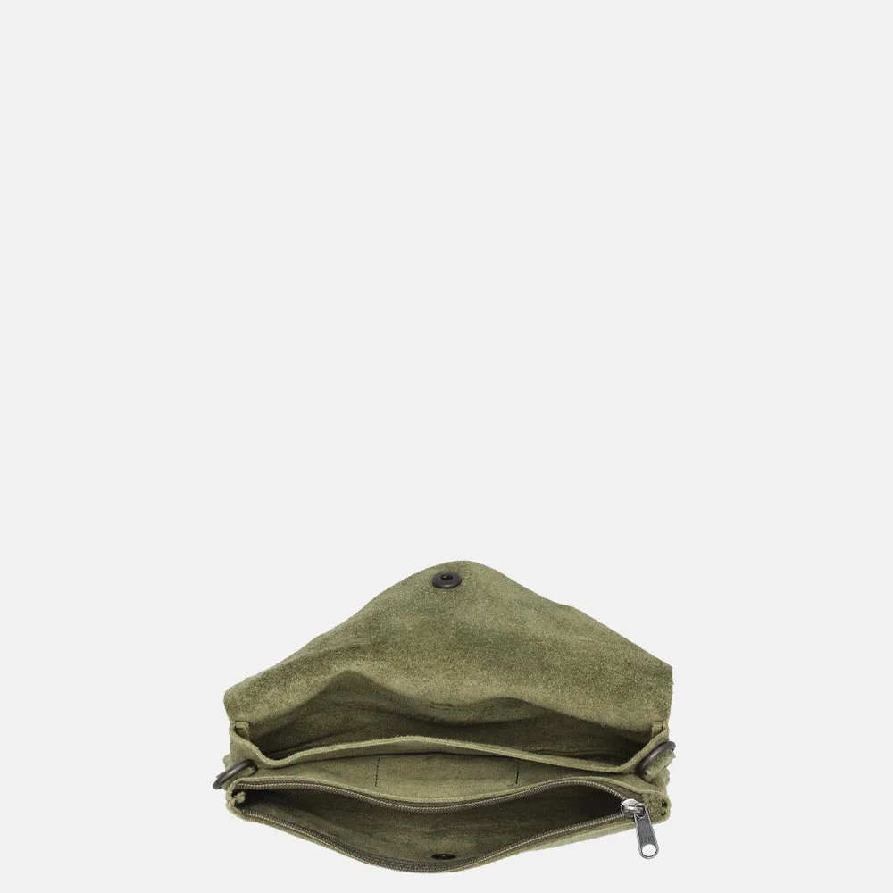 Bear Design crossbody tas groen bij Duifhuizen