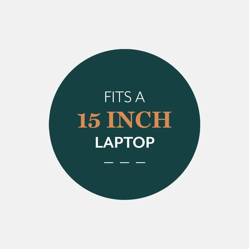 Hide & Stitches Next Navajo laptoptas 14 inch bruin bij Duifhuizen