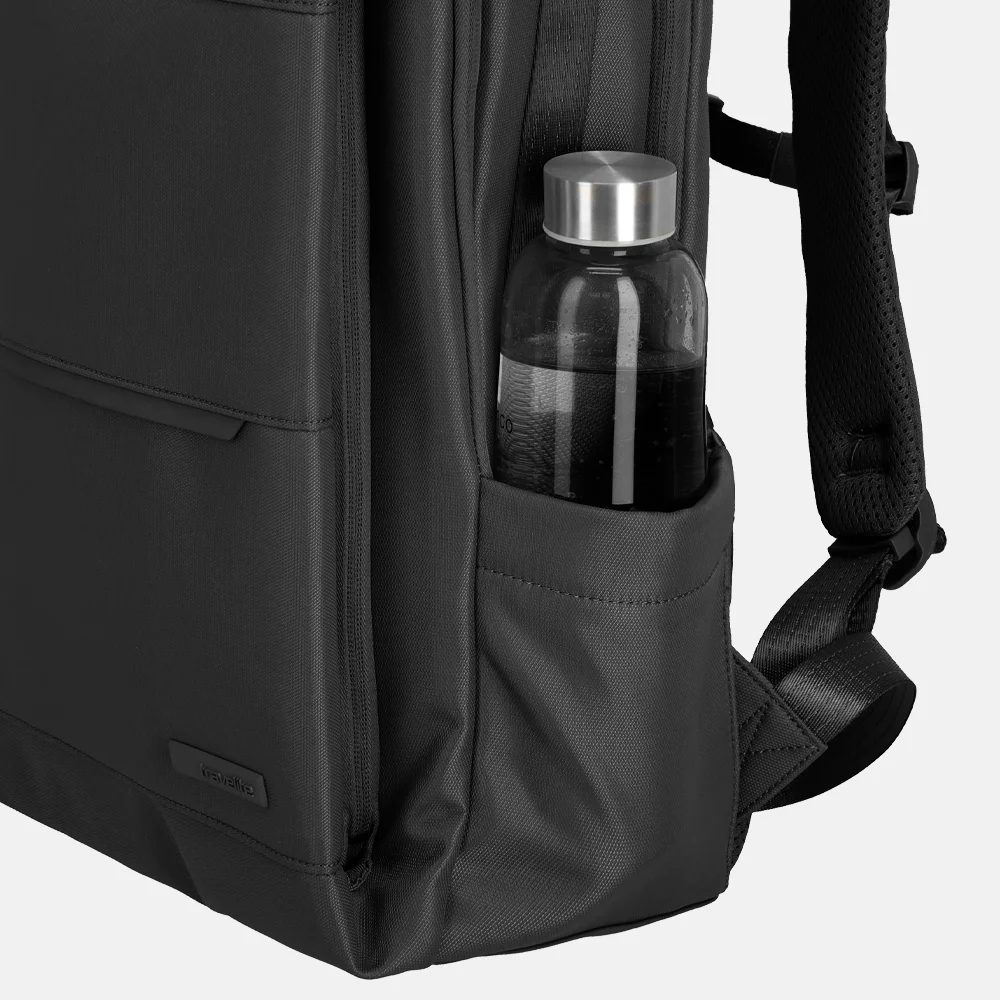 Travelite Workfloow laptoprugzak 15 inch M black bij Duifhuizen