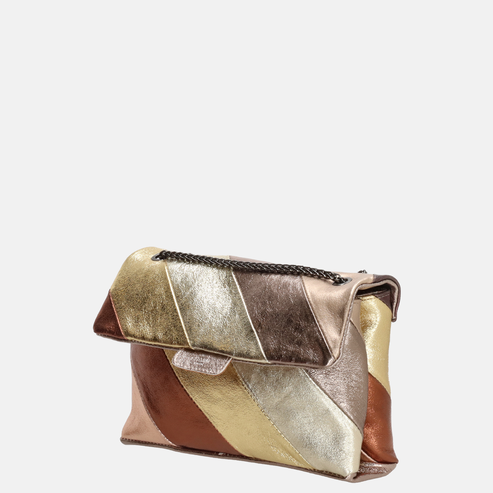 Charm London Elisa schoudertas L multi gold bij Duifhuizen