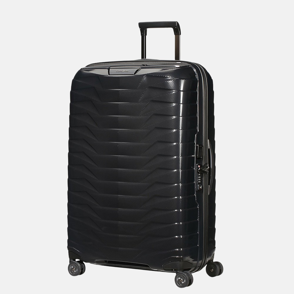 Samsonite Proxis spinner 75 cm black bij Duifhuizen