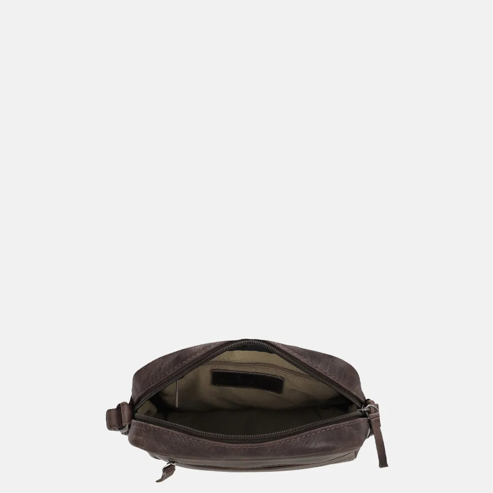 Micmacbags Next Navajo crossbody tas bruin bij Duifhuizen