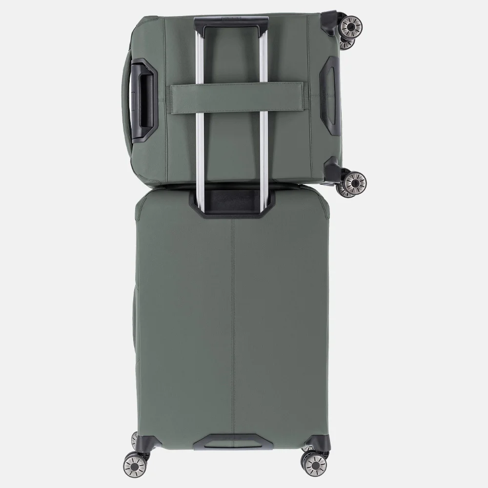 Travelite Priima handbagage koffer 55 cm olive bij Duifhuizen