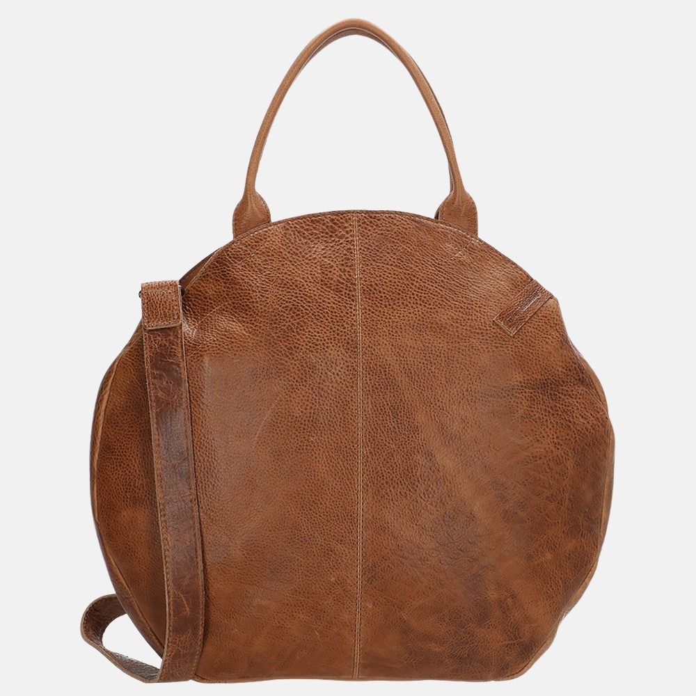 Micmacbags Côte d' Azur shopper camel bij Duifhuizen