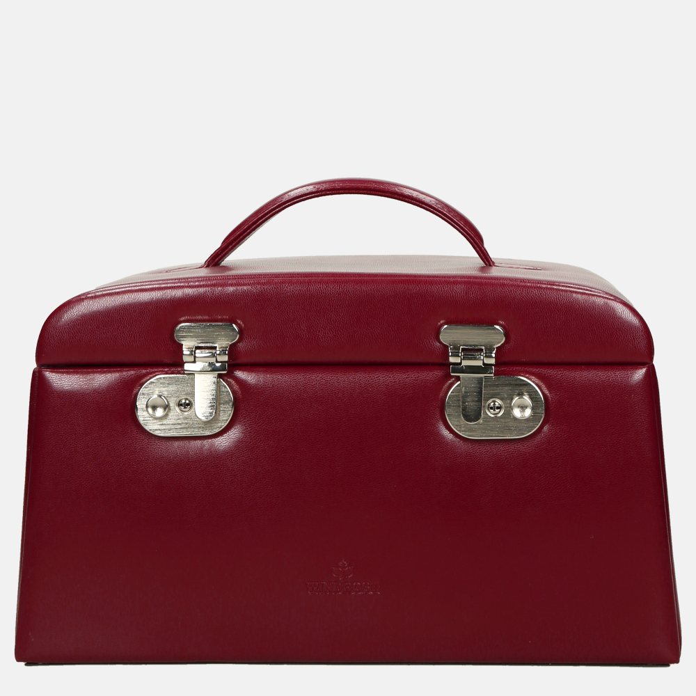 Windrose Merino sieradendoos rood