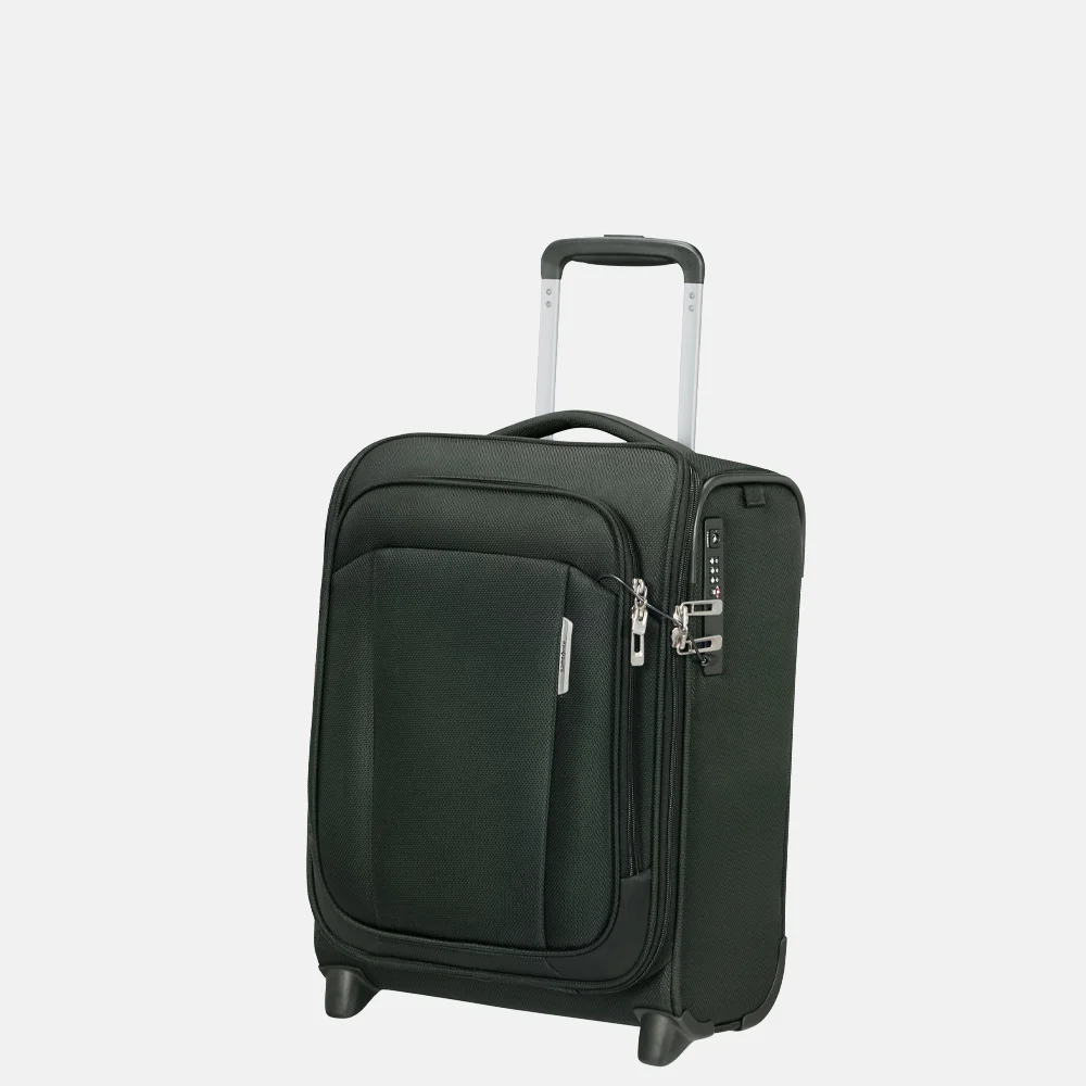 Samsonite Upright Respark Underseater handbagage koffer 45 cm forest green bij Duifhuizen