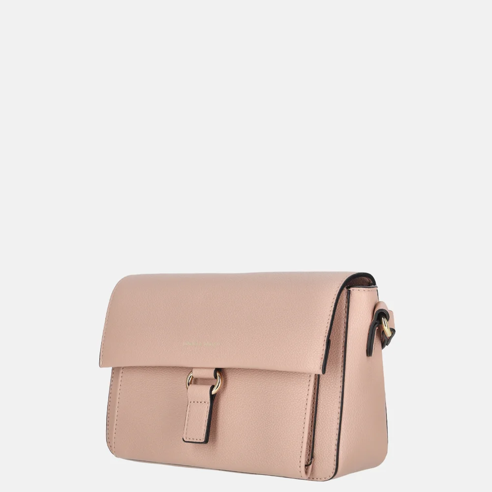 Daniele Donati crossbody tas pink bij Duifhuizen
