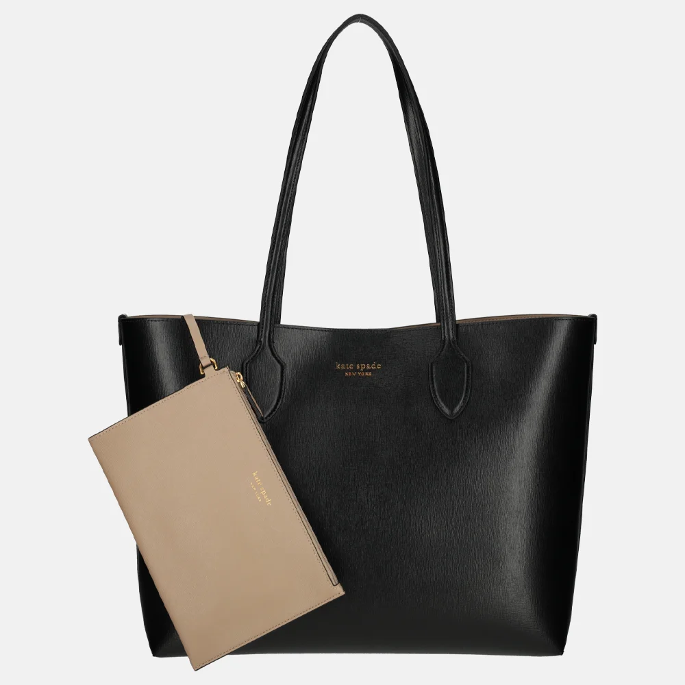 Kate Spade Bleecker shopper L black bij Duifhuizen