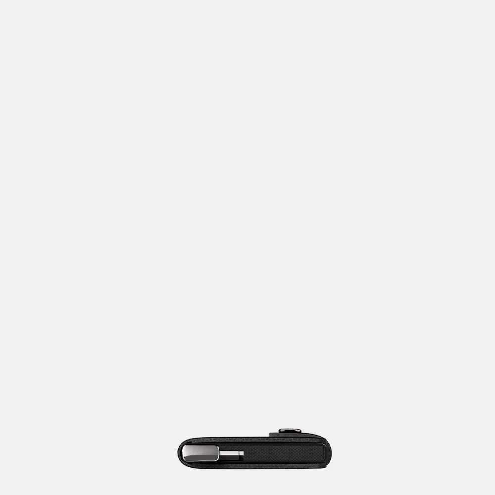 Secrid Premium Miniwallet Emboss Lines pasjeshouder black bij Duifhuizen