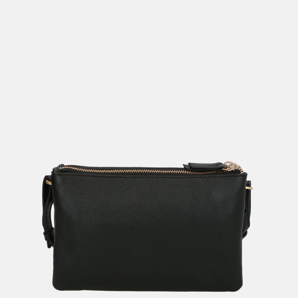 Loulou Essentiels Camille crossbody tas black bij Duifhuizen