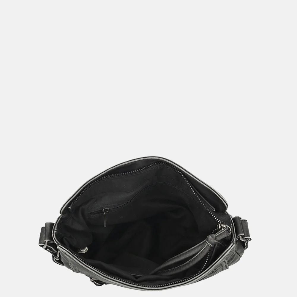 Enrico Benetti Harper crossbody tas black bij Duifhuizen