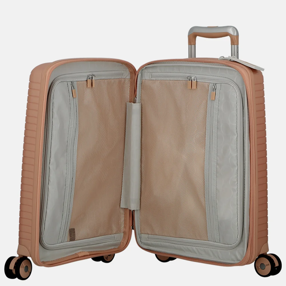 Jump Evae reiskoffer 76 cm expandable rosepale bij Duifhuizen