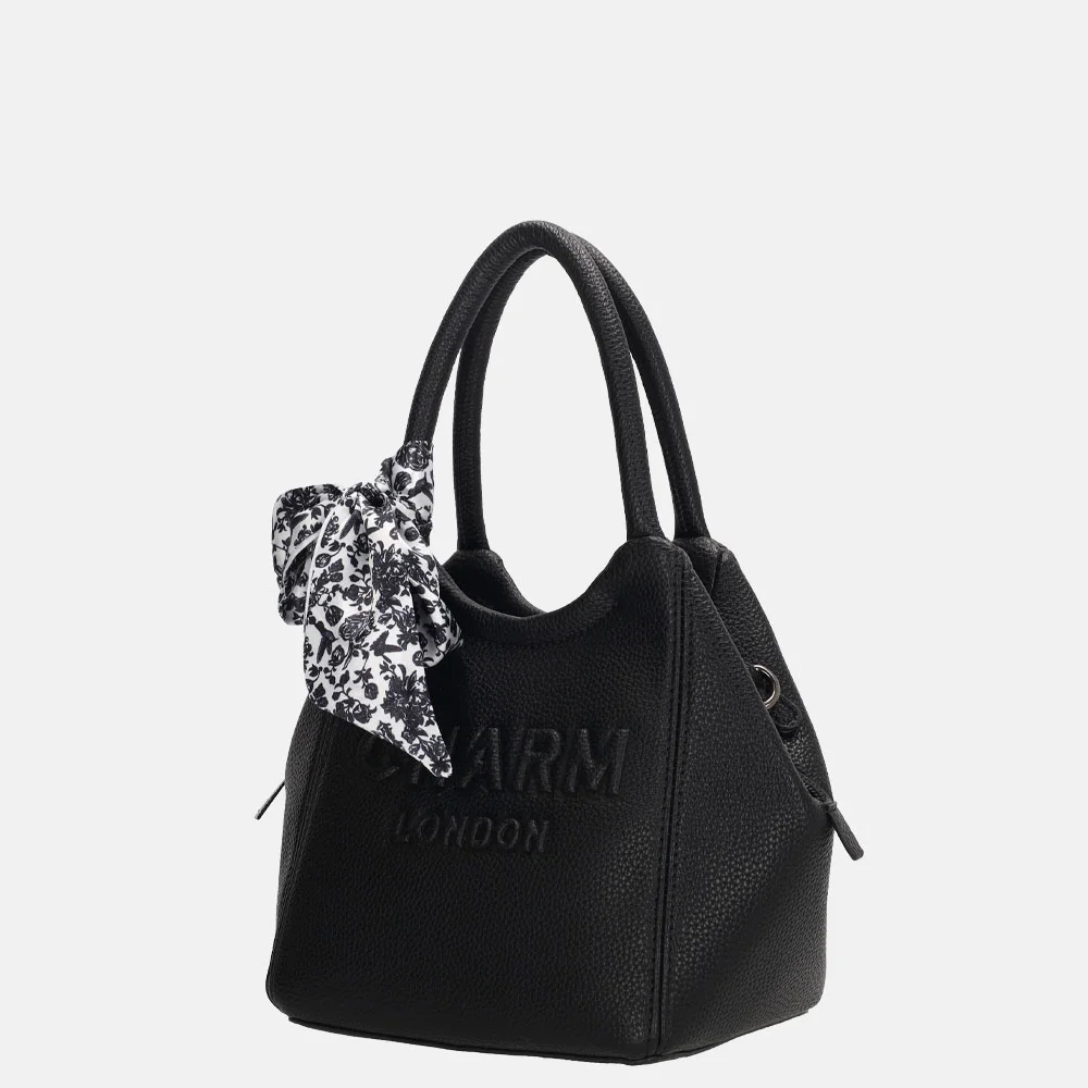 Charm London Bond street handtas S zwart bij Duifhuizen