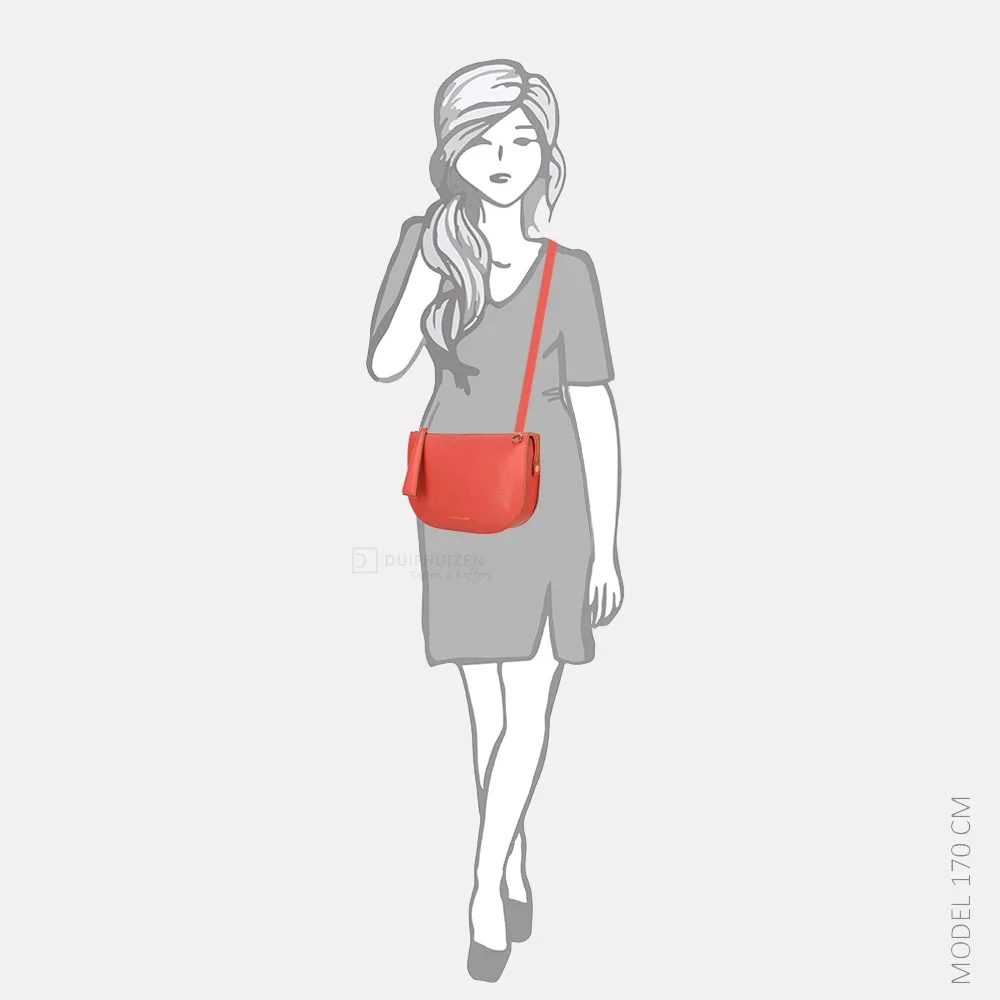 Smaak Amsterdam Silke crossbody tas blush bij Duifhuizen