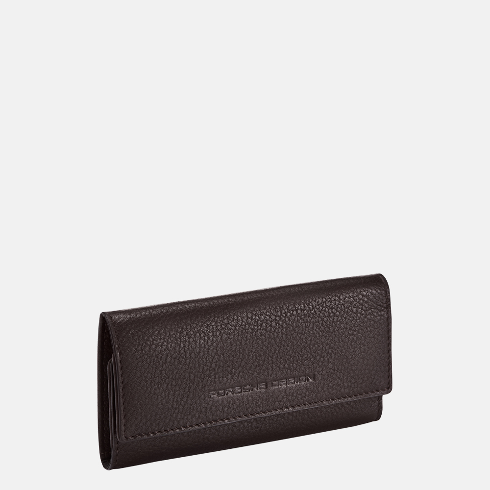 Porsche Design Business sleuteletui L dark brown bij Duifhuizen
