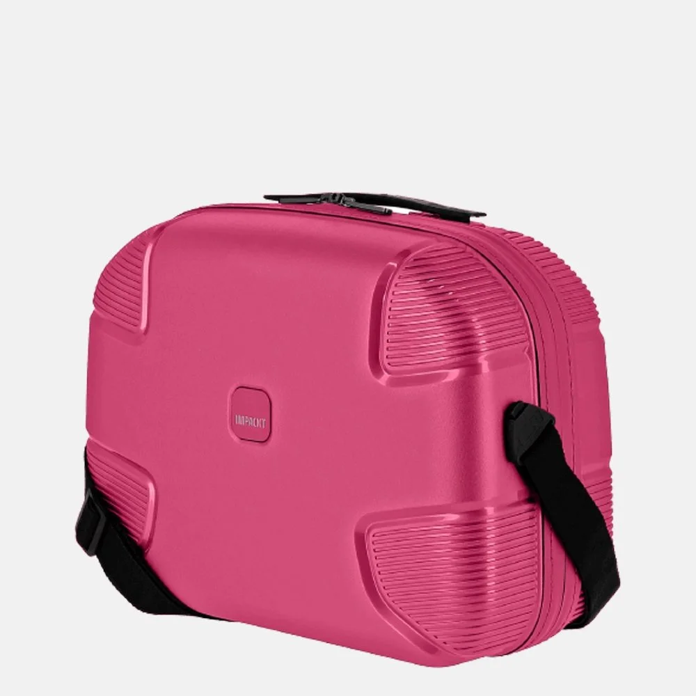 Impackt beautycase flora pink bij Duifhuizen