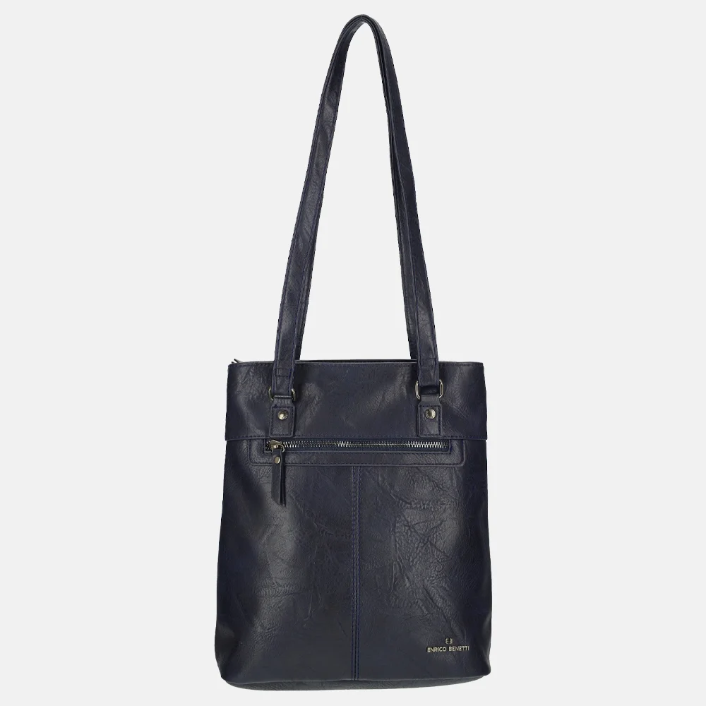 Enrico Benetti Julia rugzak/schoudertas blauw bij Duifhuizen