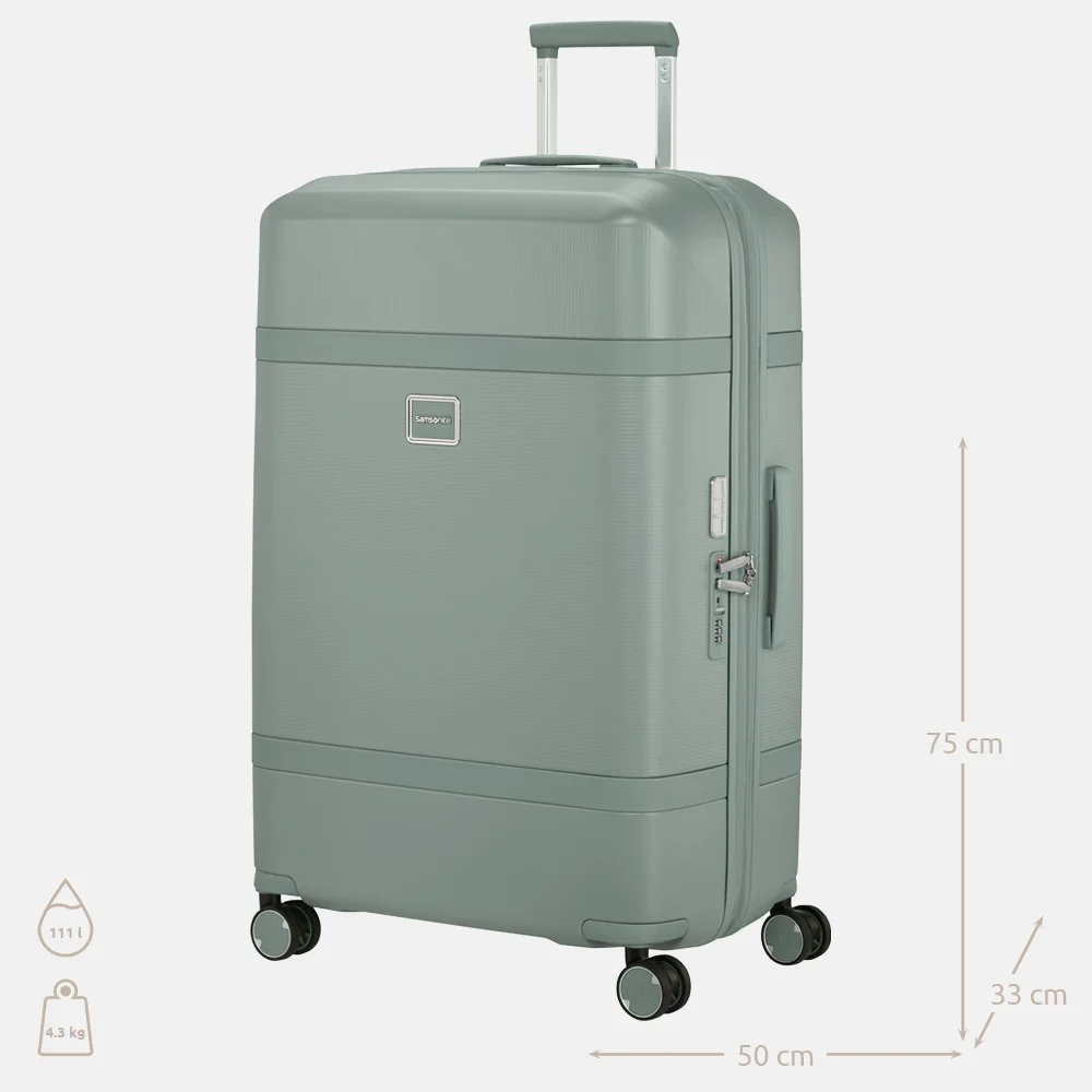 Samsonite Image Spinner reiskoffer expendable 75 cm thyme bij Duifhuizen