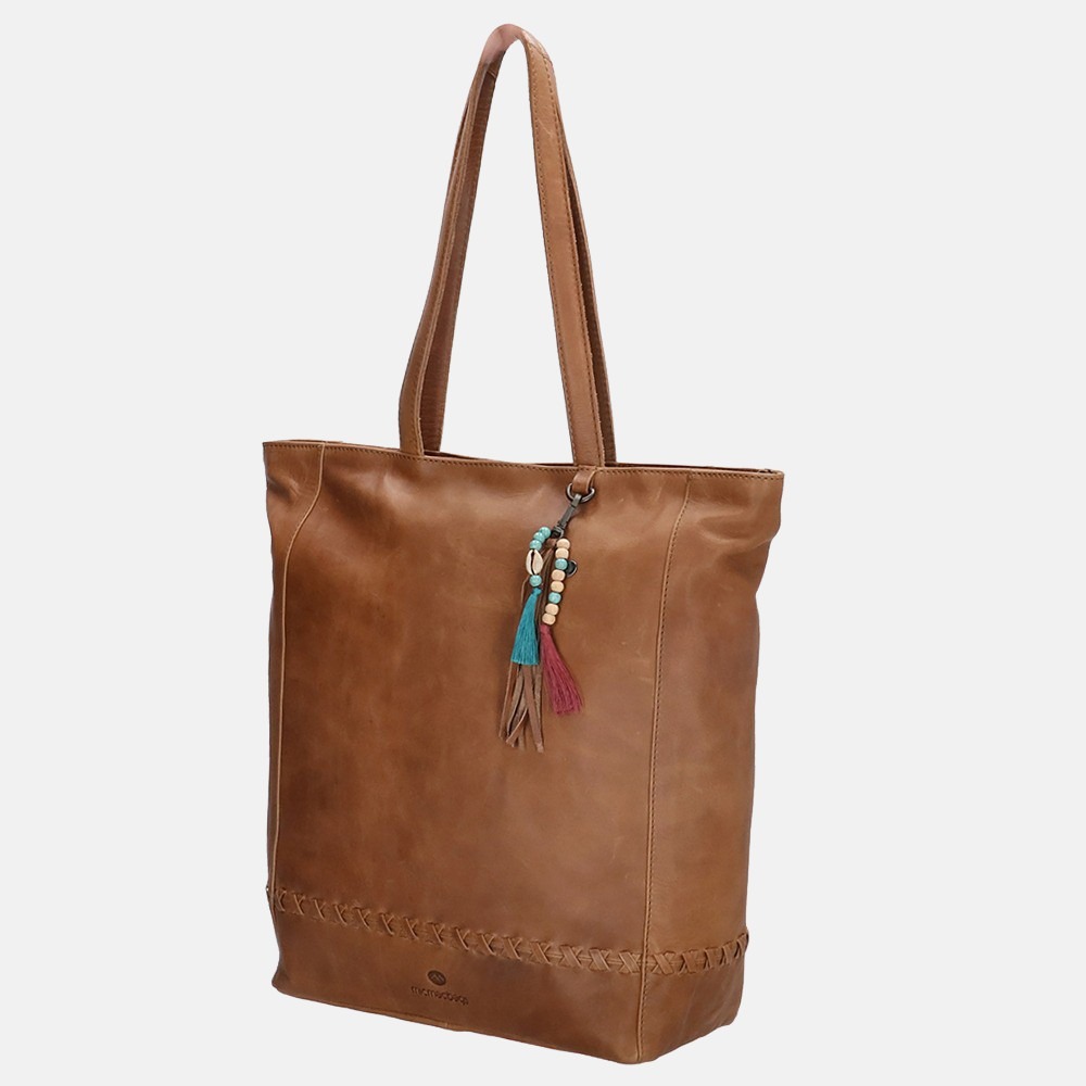 Micmacbags Friendship shopper brown bij Duifhuizen