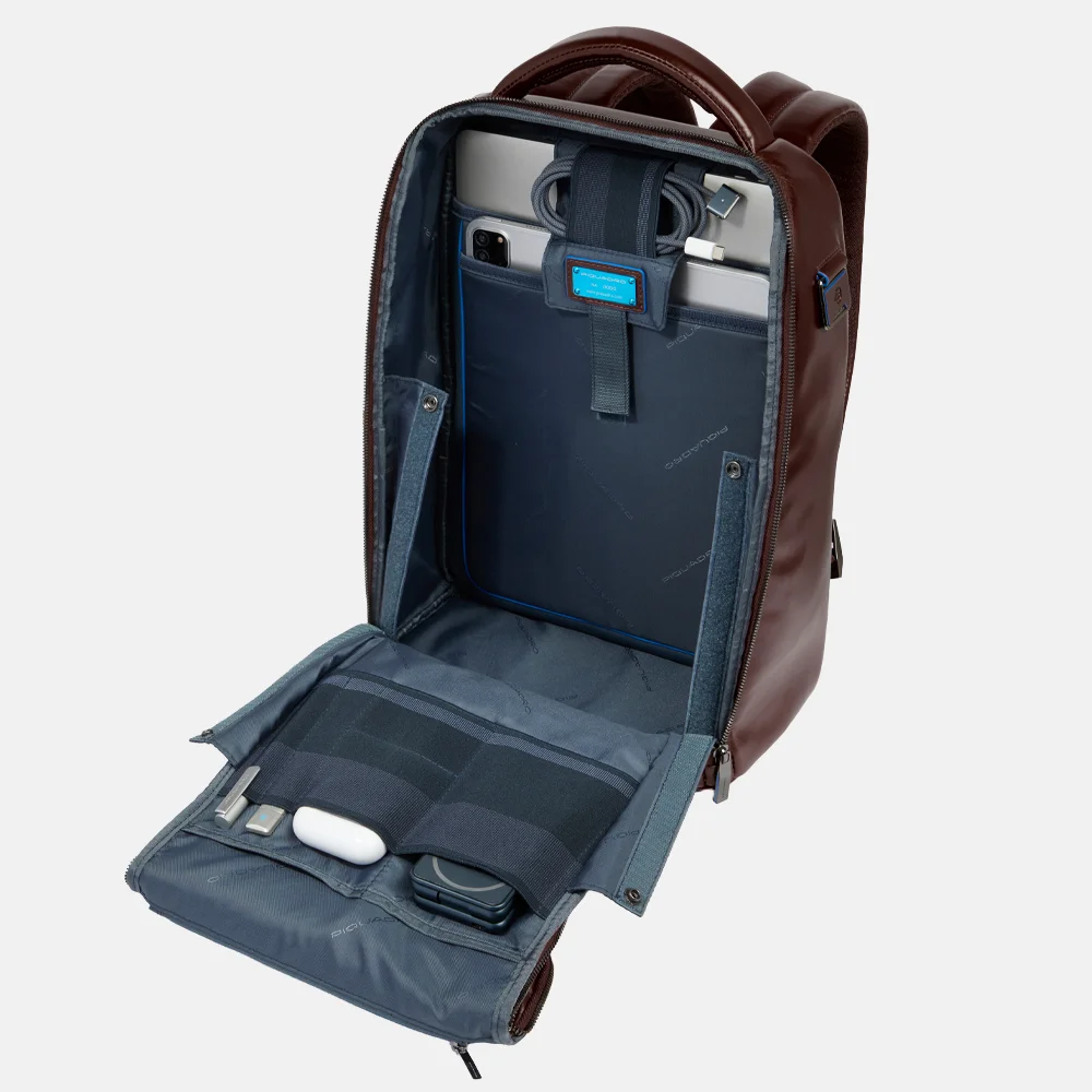 Piquadro laptoprugzak 14 inch morro bij Duifhuizen