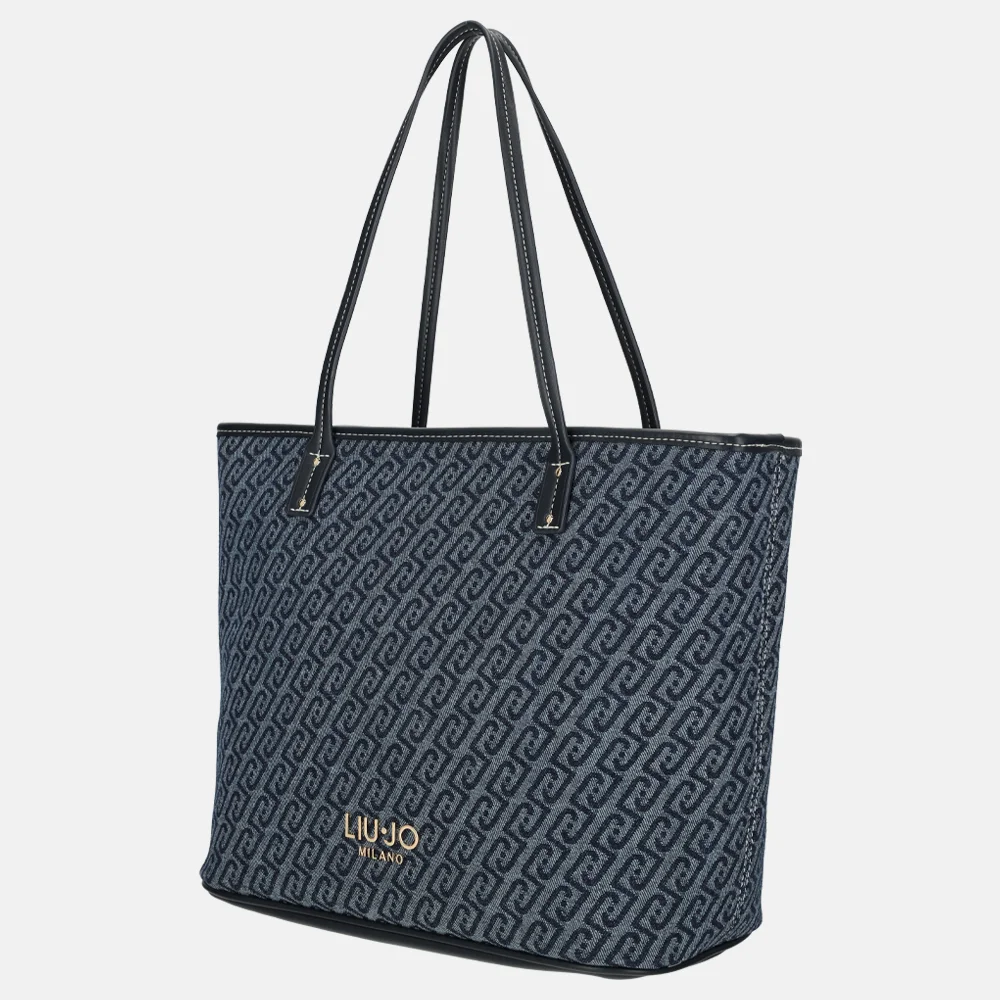 Liu Jo Evrim shopper M dress blue bij Duifhuizen