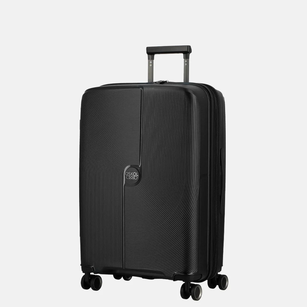Jump Oskol reiskoffer 66 cm expandable noir bij Duifhuizen