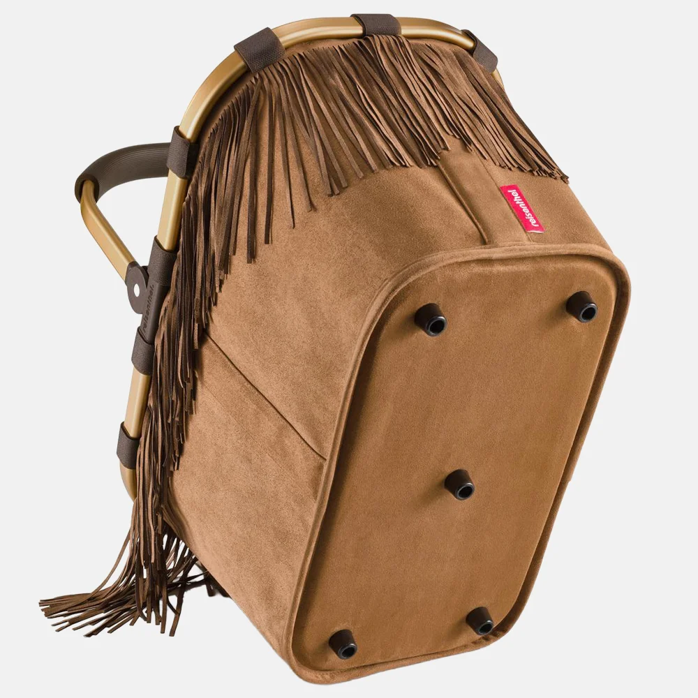 Reisenthel Western shopper franjes cognac bij Duifhuizen