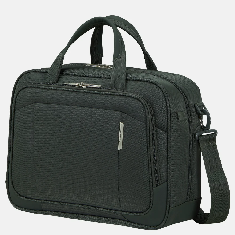 Samsonite Respark laptoptas 15 inch forest green bij Duifhuizen