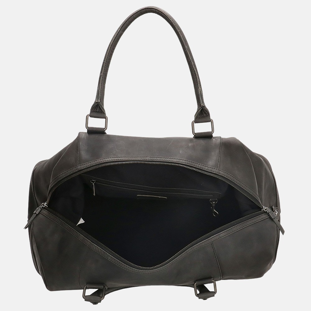 Micmacbags Malmö weekendtas black bij Duifhuizen