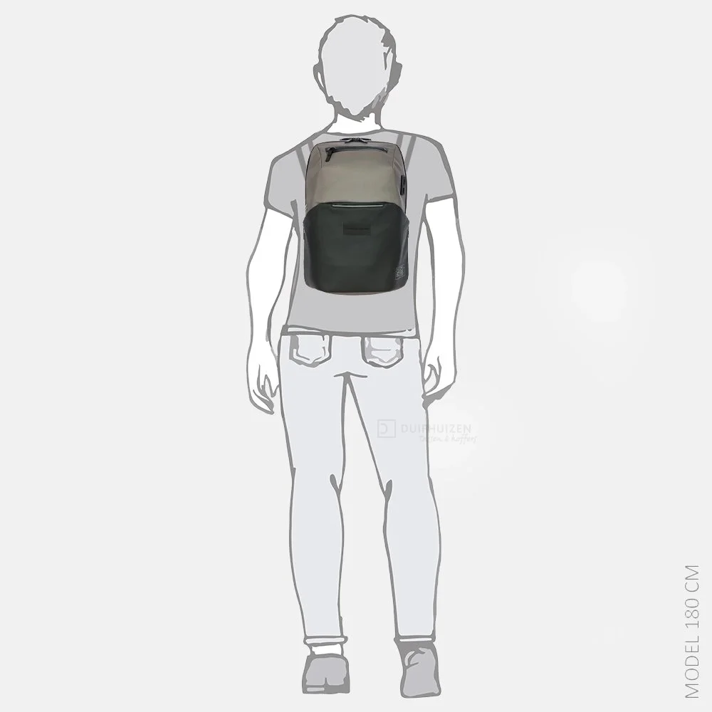 Porsche Design Urban Eco rugzak 13 inch XS stone grey bij Duifhuizen