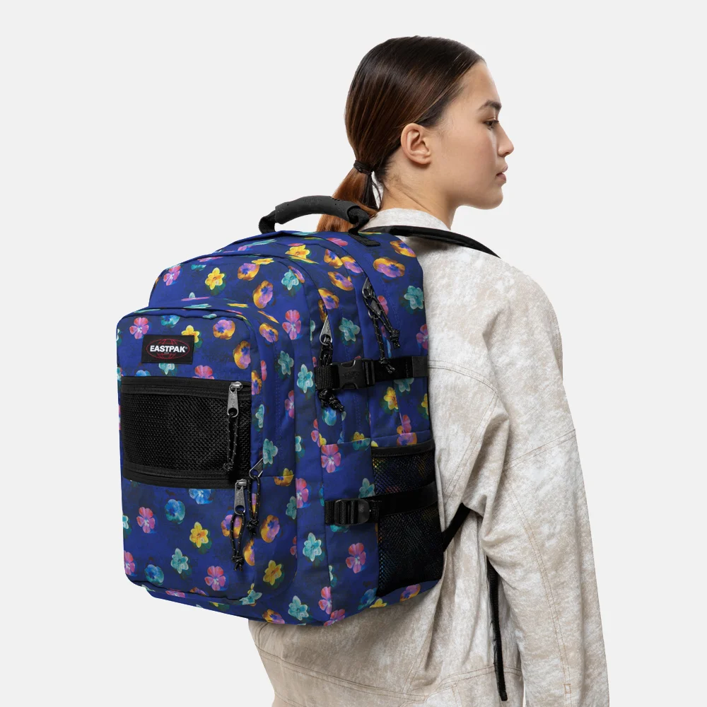 Eastpak Suplyer laptoprugzak flowerblur navy bij Duifhuizen