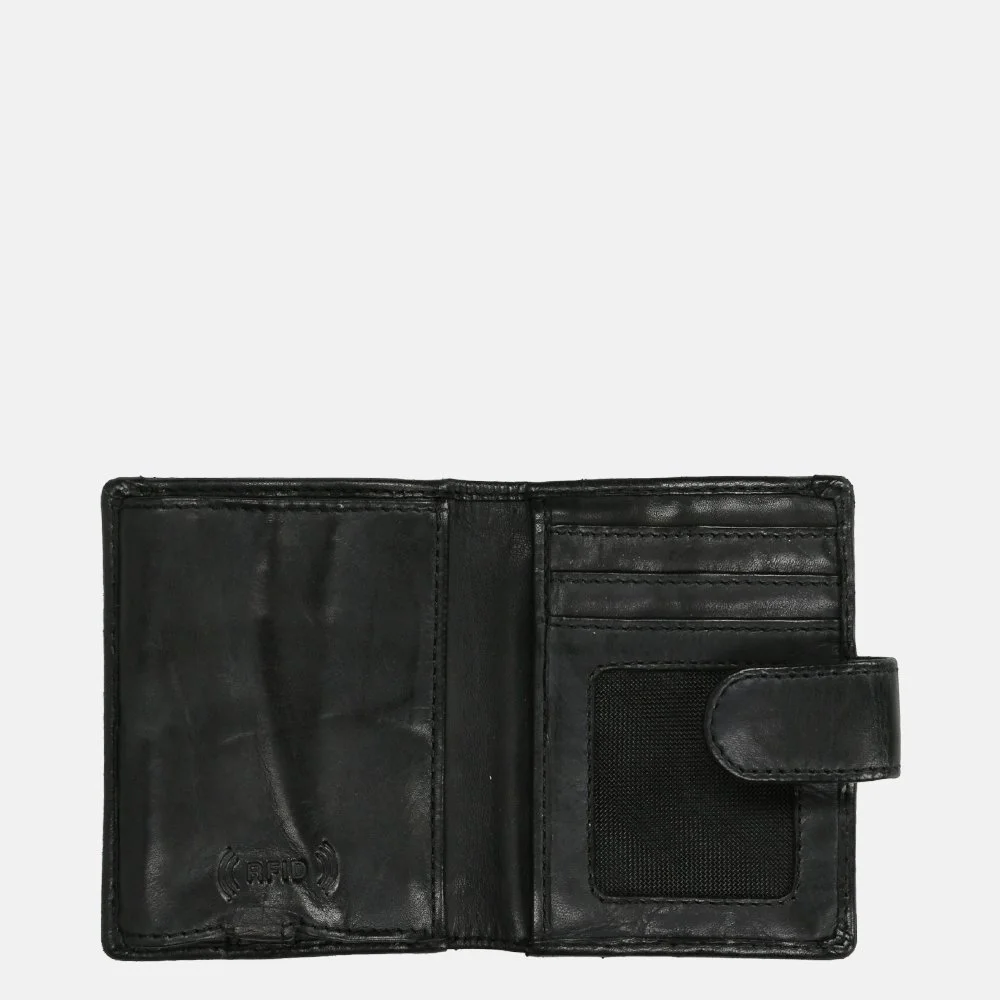Bear Design Kris billfold voor pasjeshouder black bij Duifhuizen