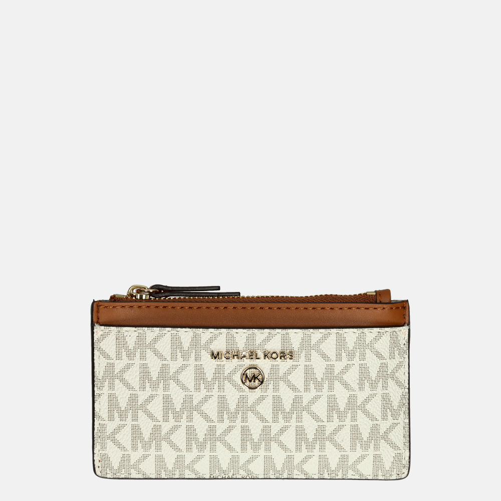 Michael Kors Jet Set Charm pasjeshouder S vanille/acorn