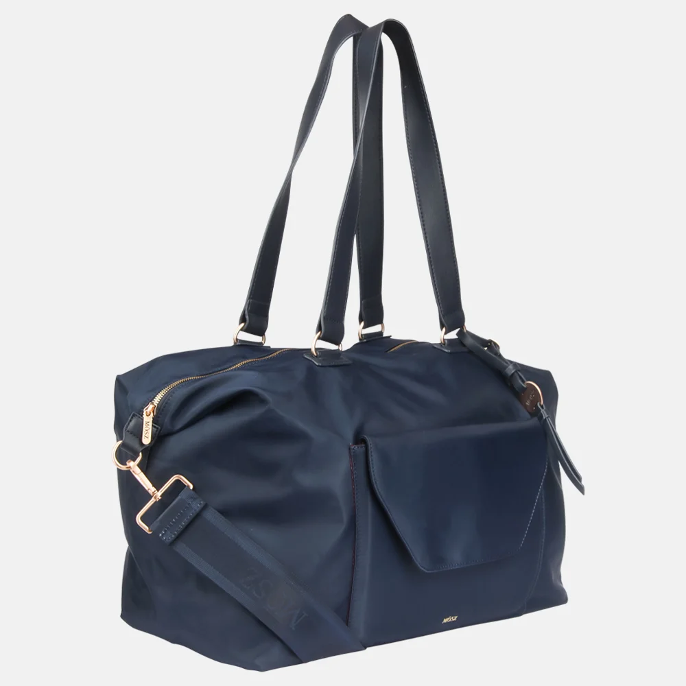 Mosz Sandy weekendtas navy blue bij Duifhuizen