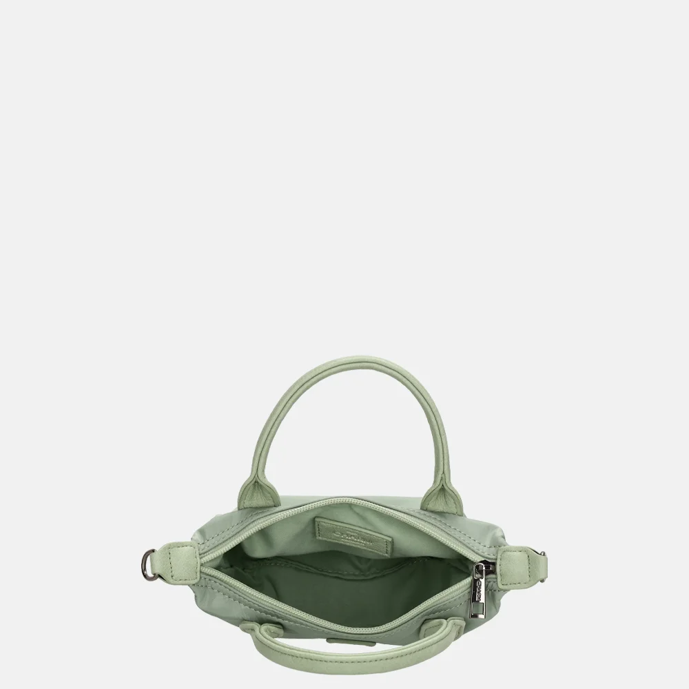 Charm London Buckingham Mono crossbody tas XS lichtgroen bij Duifhuizen