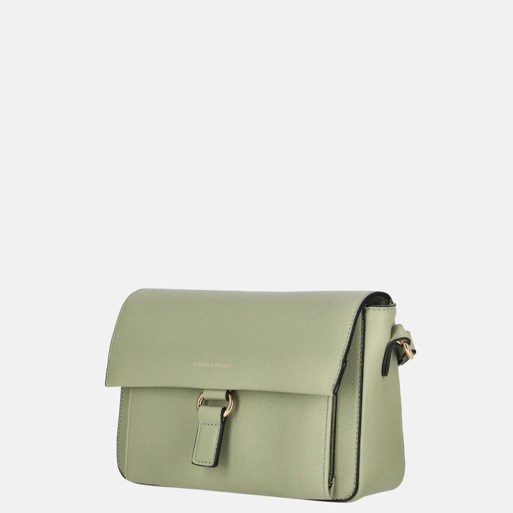 Daniele Donati crossbody tas lichtgroen bij Duifhuizen