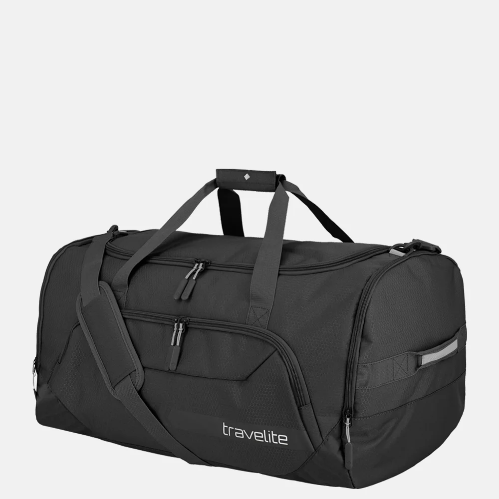 Travelite Kick Off reistas zonder wielen L black bij Duifhuizen