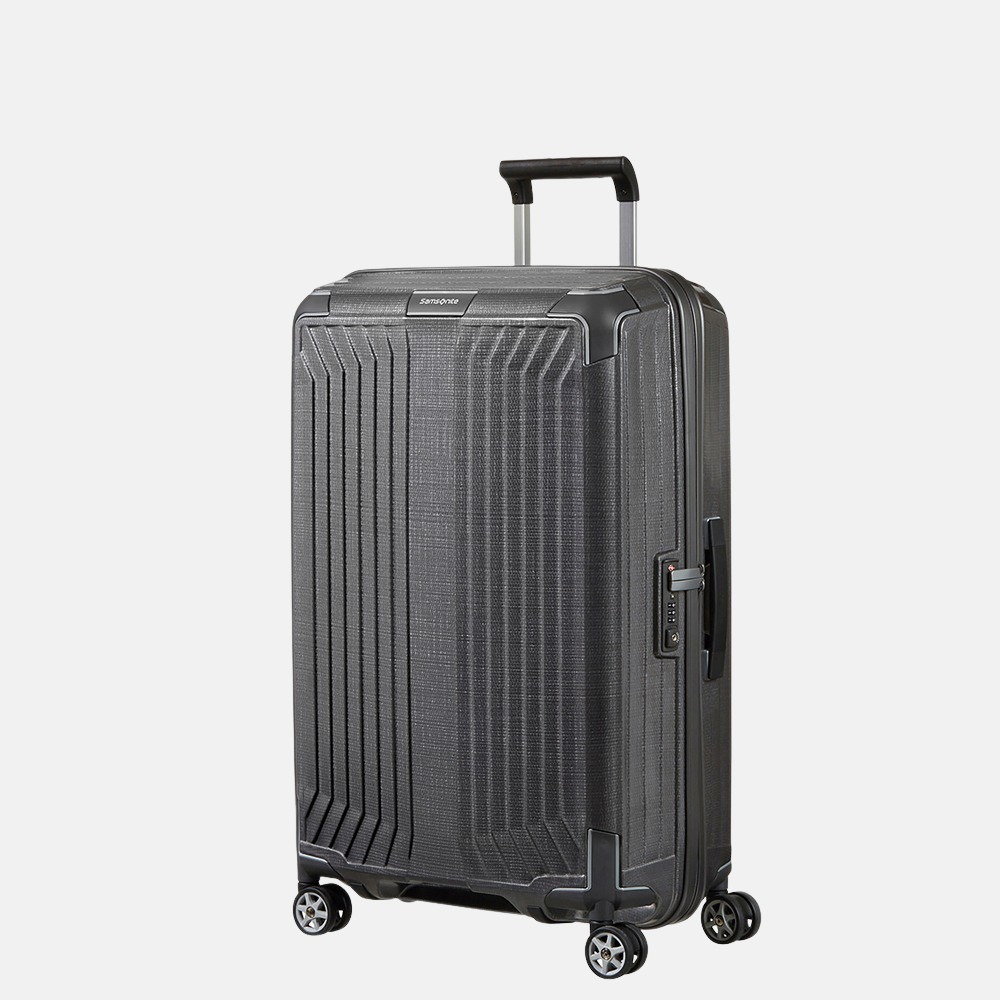 Samsonite Lite-Box spinner 69 cm eclips grey bij Duifhuizen